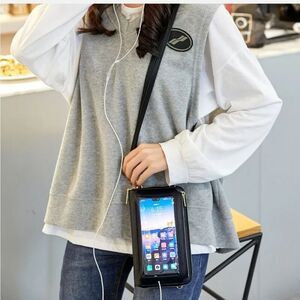 RFID Blocking Wallet for Women's Touch Screen Handbag Cell Phone Purse Crossbody